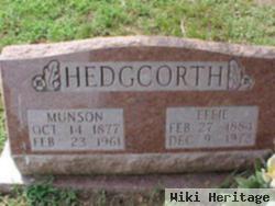 Munson Hedgcorth