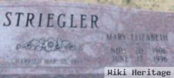 Mary Elizabeth "ditty" Miller Striegler