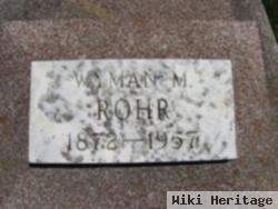 Wyman Mitchell Rohr