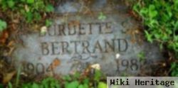 Burdette S Bertrand