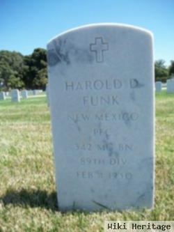 Pfc Harold D Funk