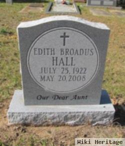 Edith Broadus Hall