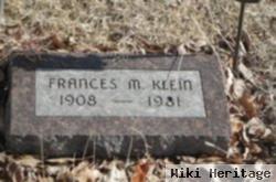 Frances M. Klein