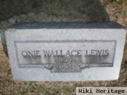 Ione "onie" Wallace Lewis