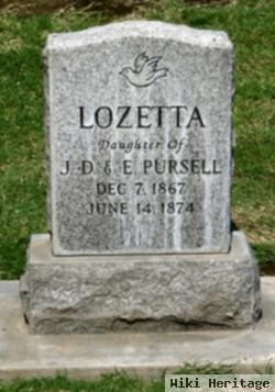 Lozetta Pursell