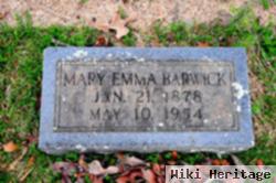 Mary Emma Barwick