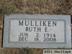 Ruth E Mulliken