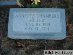 Annette Chambers Miller