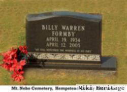 Billy Warren Formby