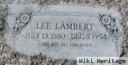 Lee Lambert