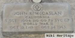 John K. Mccaslan