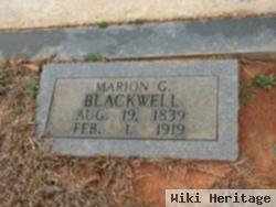 Marion G. Parker Blackwell