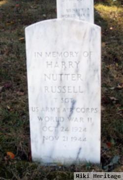 Tsgt Harry Nutter Russell