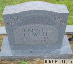 Thomas E. "ed" Howell