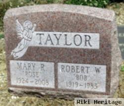 Mary R. "rose" Taylor