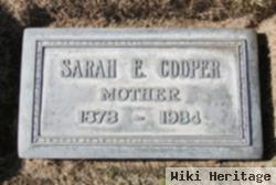 Sarah E. Cooper