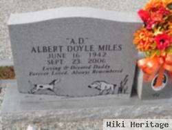 Albert Doyle "a.d." Miles