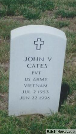 John V Cates