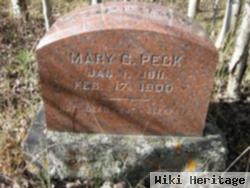 Mary G. Peck