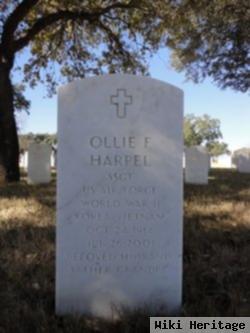 Ollie F Harpel