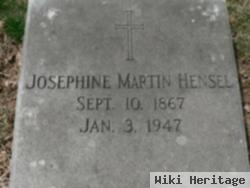 Josephine Martin Hensel