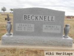 Robert L Becknell