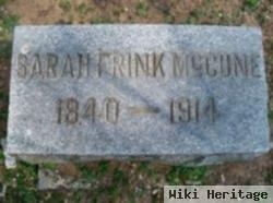 Sarah Frink Mccune