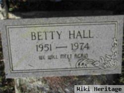 Betty Jane Hall