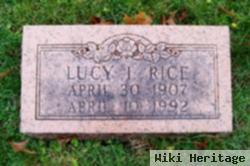 Lucy Irene Rice