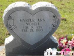 Myrtle Ann Welch