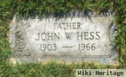 John W Hess