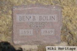 Ben B Bolin