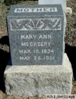 Mary Ann Mccreery