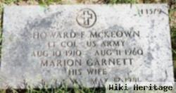 Marion Garnett Mckeown