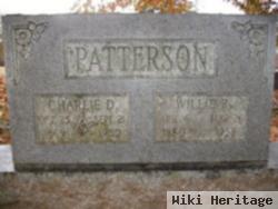 Willie R Patterson