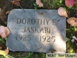 Dorothy F. Jaskari