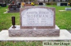 Annetta "sis" Yeoman Hoffman