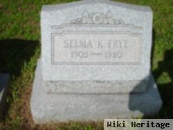 Selma K Bishoff Frye