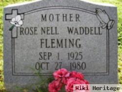 Rose Nell Waddell Fleming