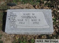 Mary M Baker Shipman