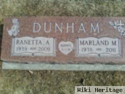 Ranetta A. "ann" Dunham