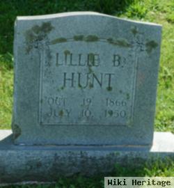 Lillie Belle Seaver Hunt