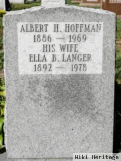 Ella B. Langer Hoffman