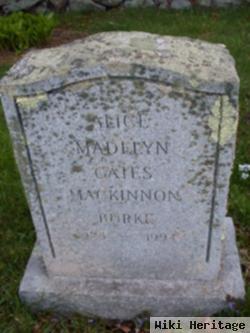 Alice Madelyn Gates-Mackinnon Burke