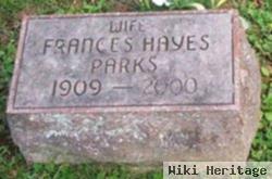 Frances Hayes Parks