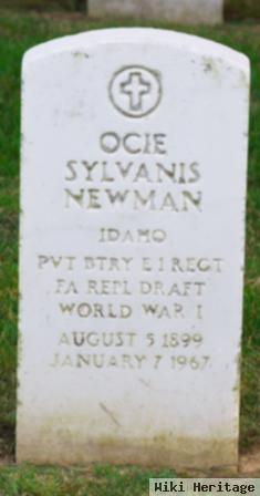 Ocie Sylvanis Newman