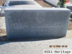 Cecil A Mccollum