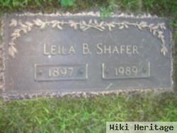 Leila B. Bruch Shafer