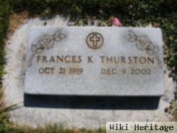 Frances K Thurston