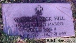 William Beck "red" Hill